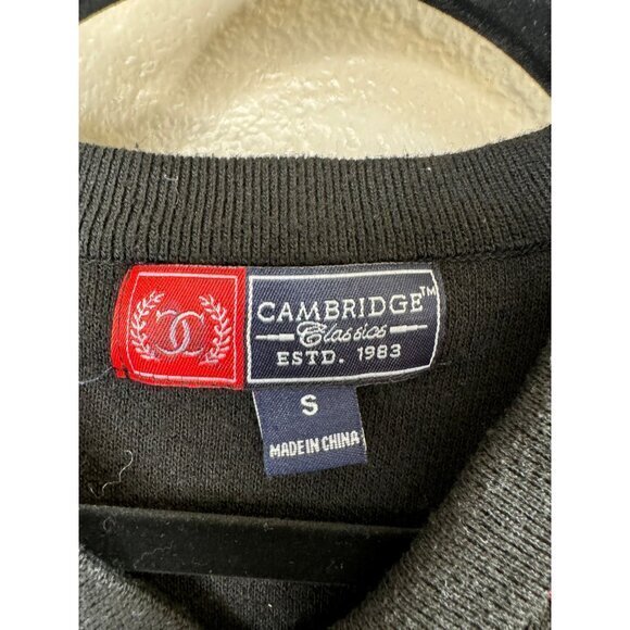 Vintage Cambridge Classics Men's Black Vest size s sweater vest Polyester - Picture 3 of 7